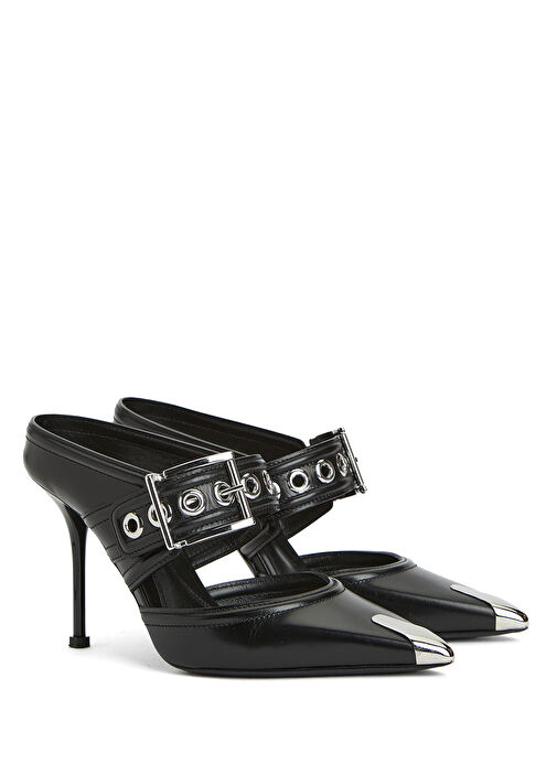 Alexander McQueen Topuklu Terlik - Görsel 3