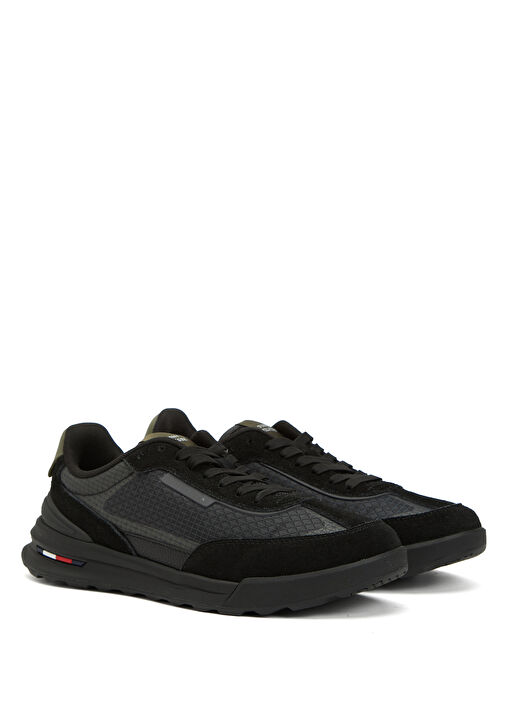 Tommy Hilfiger Tommy Hilfiger Retro Runner Siyah Erkek Sneaker | Beymen Siyah - 3. görsel