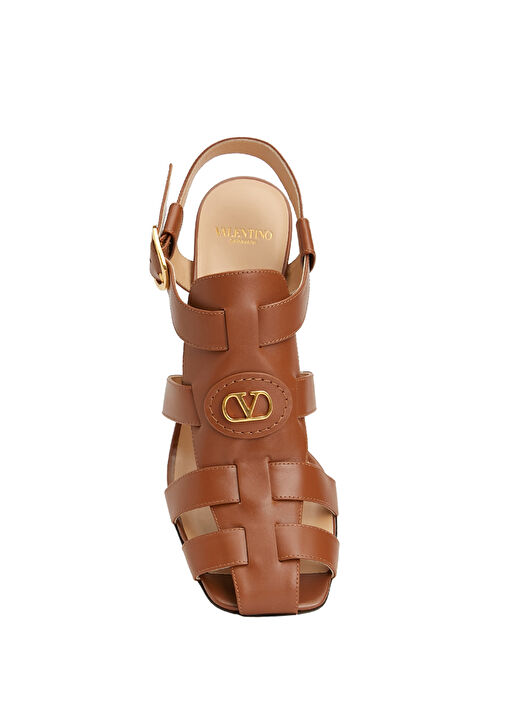 Taba Kadın Deri Sandalet - Görsel 5