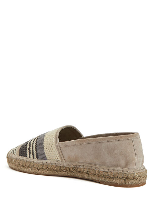Bej Kadın Deri Espadril - Görsel 4
