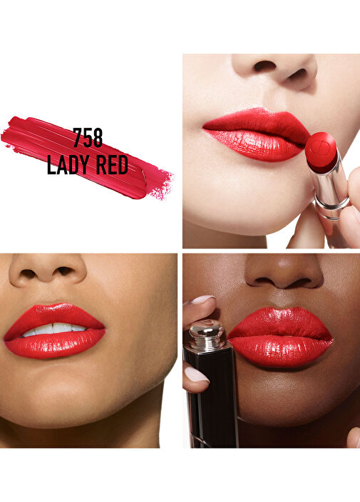 Dior - Addict Lipstick 758 - 758 LADY RED