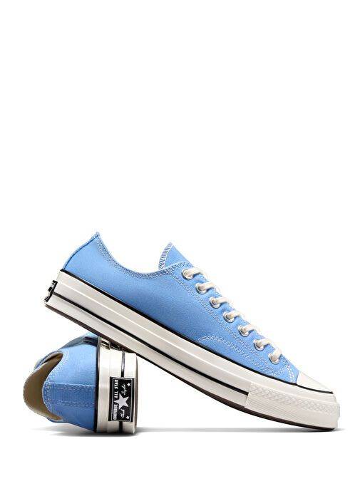 Chuck 70 Mavi Kadın Kanvas Sneaker - Görsel 7
