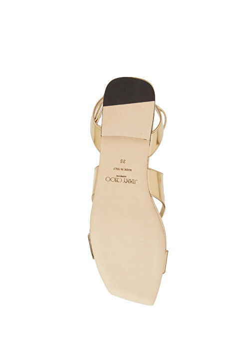 Ayla Gold Kadın Deri Sandalet - Görsel 6