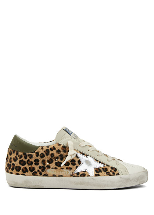 Golden Goose Leopar Kad n Super Star Leopar Desenli Kad n Deri Sneaker 1504923 Beymen