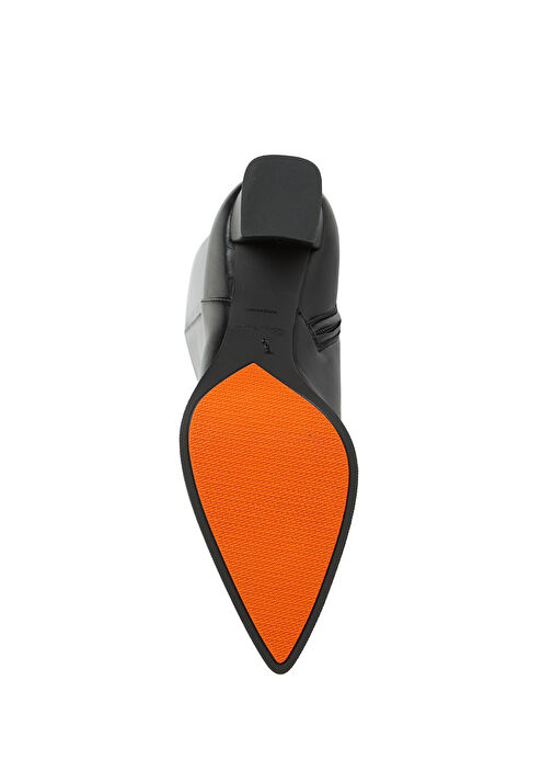 Siyah Kadın Deri Çizme - Görsel 6