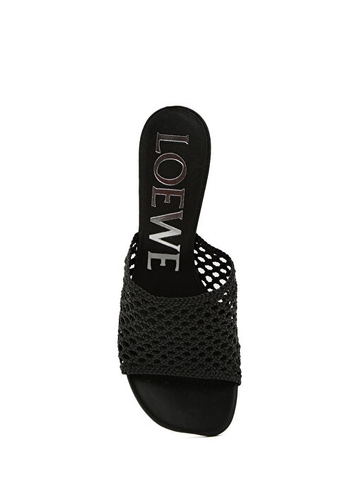Toy Siyah Kadın Deri Terlik - Görsel 5