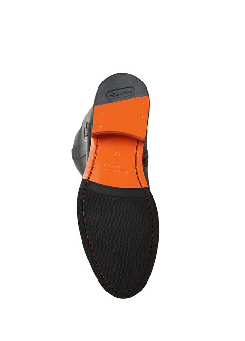 Siyah Kadın Deri Çizme - Görsel 6