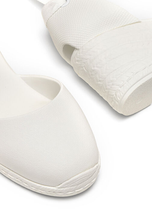 Beyaz Kadın Sandalet - Görsel 6