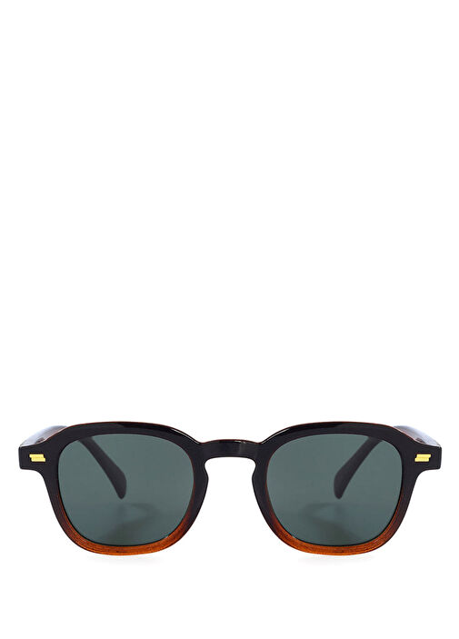 Full Moon Kahverengi Unisex Güneş Gözlüğü