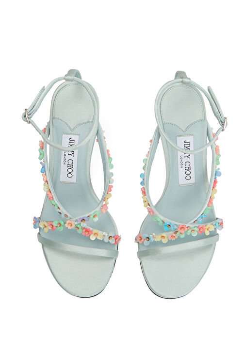 Jimmy Choo Jimmy Choo Gümüş Blanche Kadın Deri Sandalet Beymen'de! Gümüş - 6. görsel
