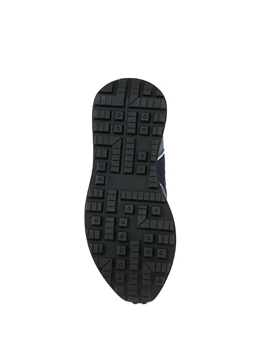 Track Lacivert Erkek Deri Sneaker - Görsel 6