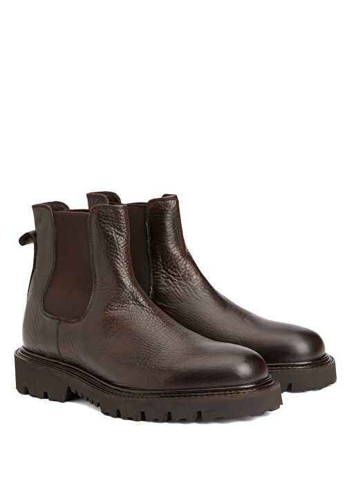 Kahverengi Erkek Deri Bot - Görsel 3