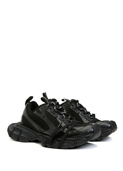 3XL Siyah Kadın Sneaker - Görsel 3