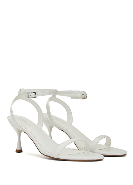 Divarese Divarese Beyaz Kadın Deri Sandalet Beymen'de! Beyaz - 3. görsel