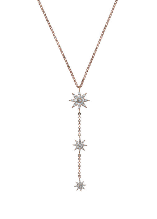 Star Light Pırlantalı Kadın Altın Kolye
