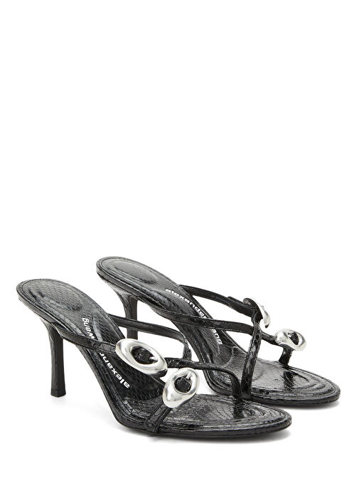 Siyah Kadın Deri Terlik - Görsel 3