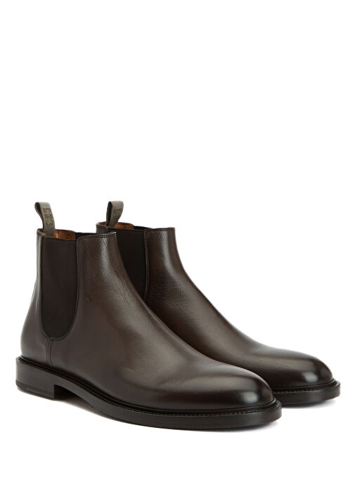 Siyah Erkek Deri Bot - Görsel 3