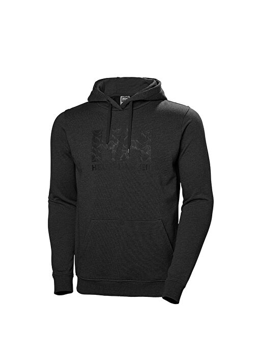 EBONY Helly Hansen EBONY Men F2f Organic Cotton Hooded Black Men s Hoodie 1431765 Beymen