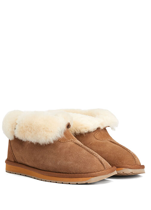 Platinum Albany Taba Kadın Süet Bot - Görsel 3