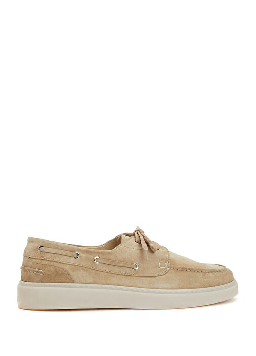 Bej Erkek Süet Ayakkabı - Görsel 2