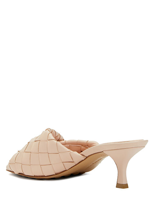 Blink Pudra Kadın Deri Terlik - Görsel 4