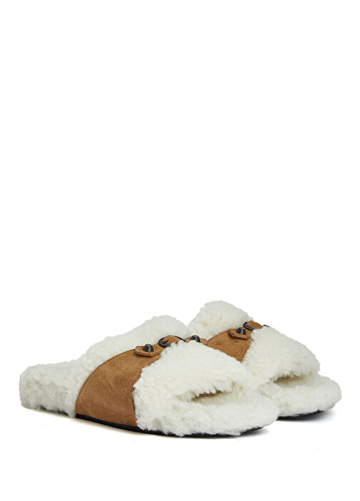 Furry Kamel Kadın Terlik - Görsel 3