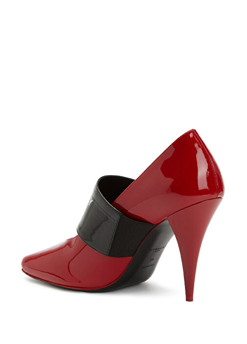 Paris 1952 Kırmızı Rugan Topuklu Ayakkabı - Görsel 4