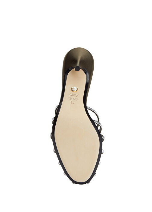 Alevi Alevi Emily Haki Kadın İpek Terlik Beymen'de! Haki - 6. görsel