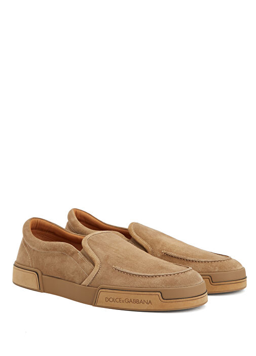 Taba Erkek Deri Sneaker - Görsel 3