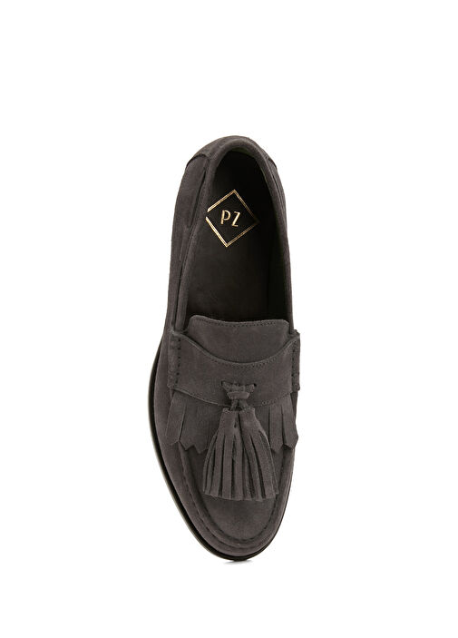 Koyu Gri Erkek Süet Ayakkabı - Görsel 5