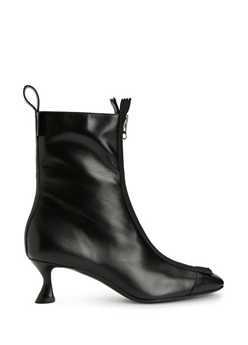 Siyah Kadın Deri Bot - Görsel 2