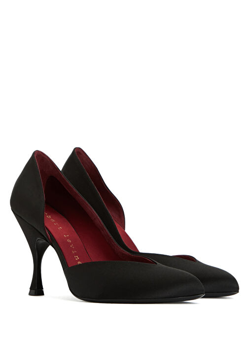 Siyah Topuklu Ayakkabı - Görsel 3