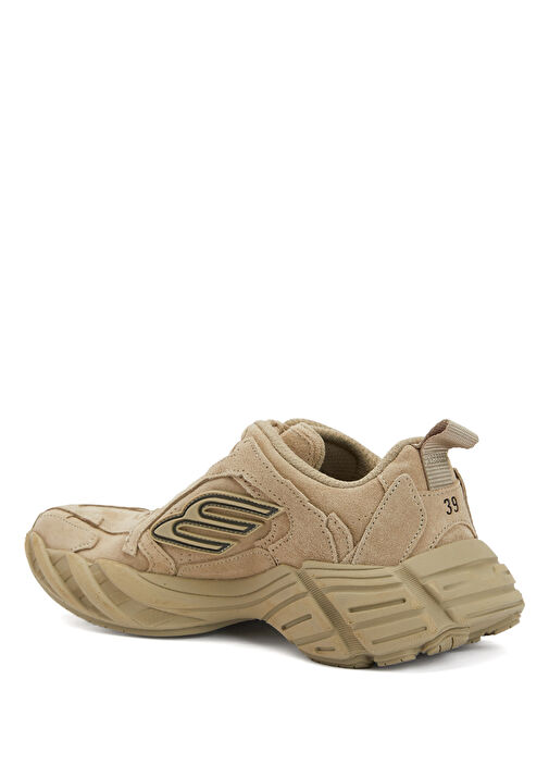 Monday Bej Kadın Deri Sneaker - Görsel 4