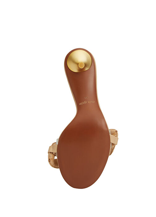 Vaneya Bej Kadın Terlik - Görsel 6