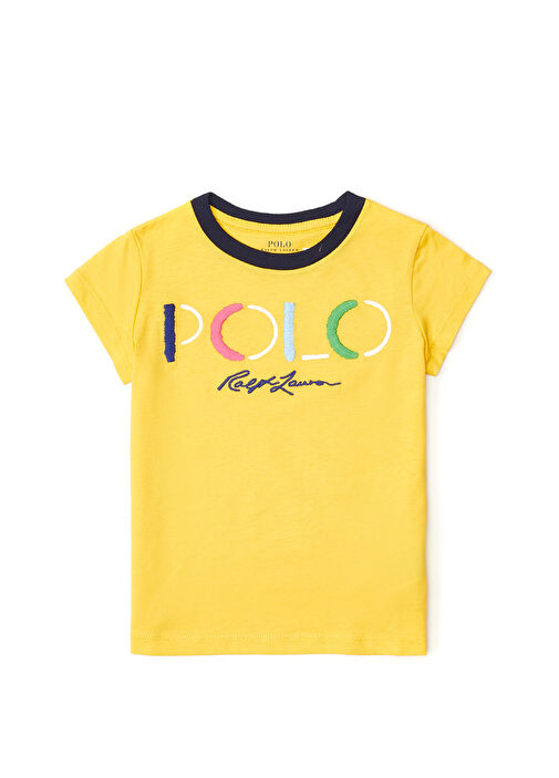 Ralph lauren t shirt yellow best sale