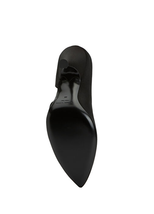 Siyah Topuklu Ayakkabı - Görsel 6