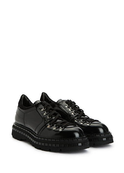 William Siyah Erkek Deri Ayakkabı - Görsel 3