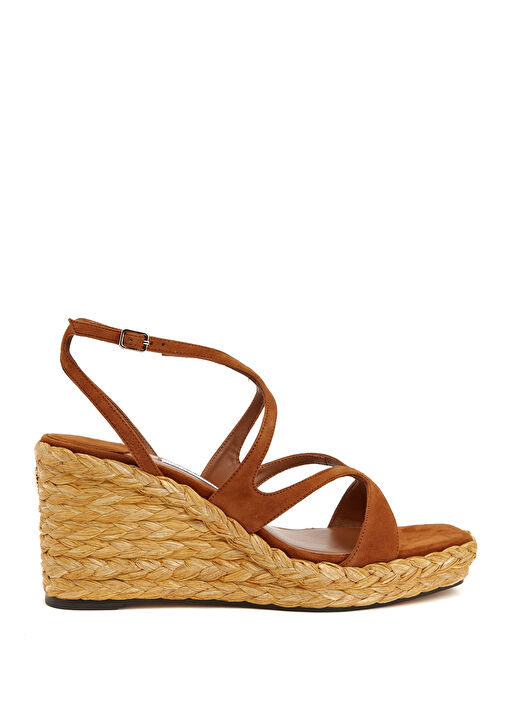 Ayla Taba Kadın Deri Espadril - Görsel 2