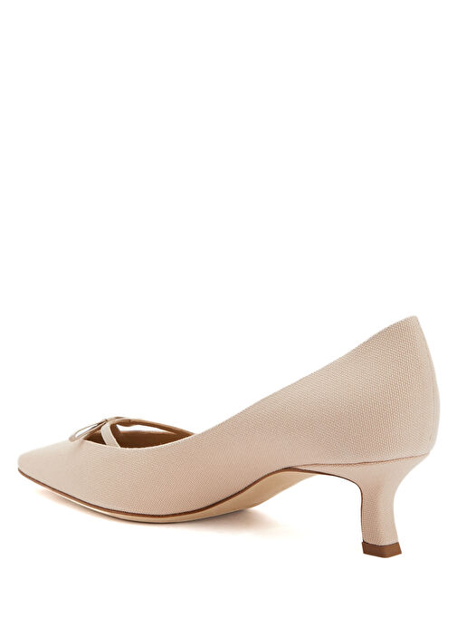 Grafa Krem Topuklu Ayakkabı - Görsel 4