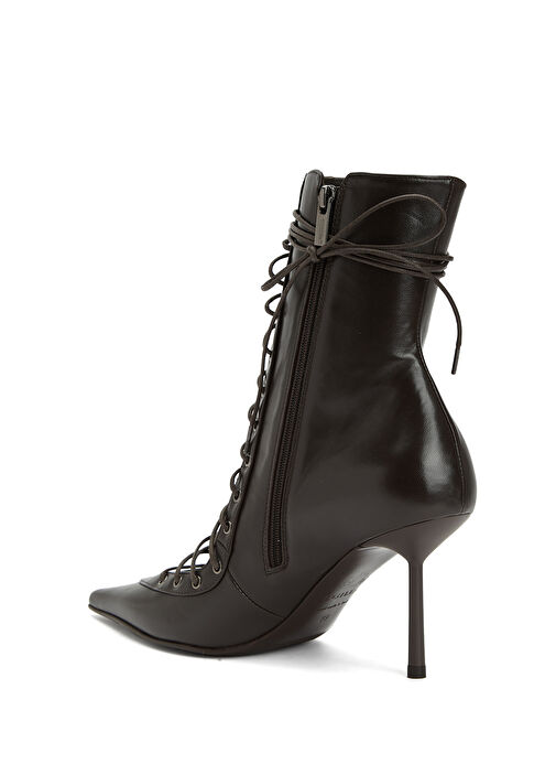 Colette Koyu Kahverengi Kadın Deri Bot - Görsel 4