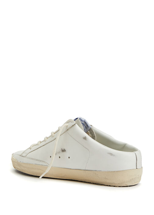 Super-Star Sabots Beyaz Kadın Deri Sneaker - Görsel 9