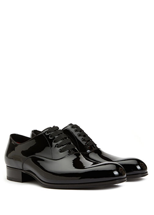 Siyah Erkek Deri Ayakkabı - Görsel 3