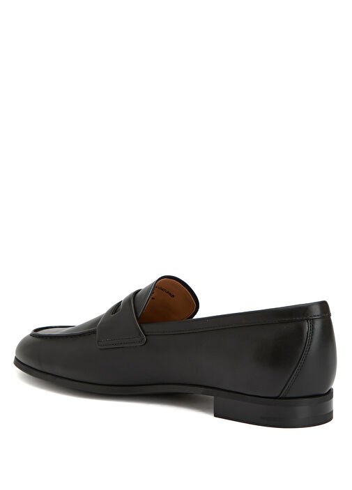 Milton Siyah Erkek Deri Loafer - Görsel 4