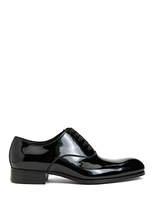 Siyah Erkek Deri Ayakkabı - Görsel 2