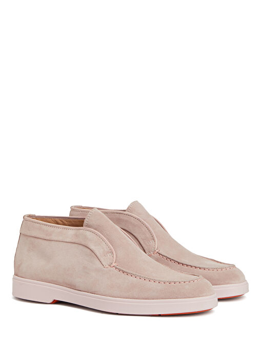 Pudra Kadın Deri Loafer - Görsel 3