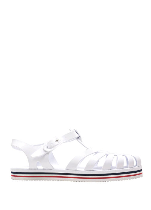 Sunset Beyaz Kadın Sandalet - Görsel 2