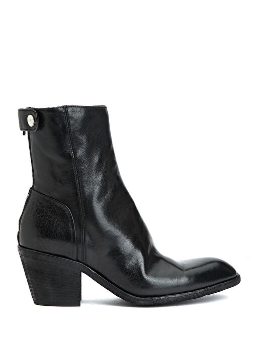 Sydne 003 Siyah Kadın Deri Bot - Görsel 2