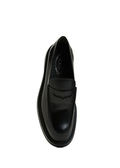Siyah Erkek Deri Loafer - Görsel 5