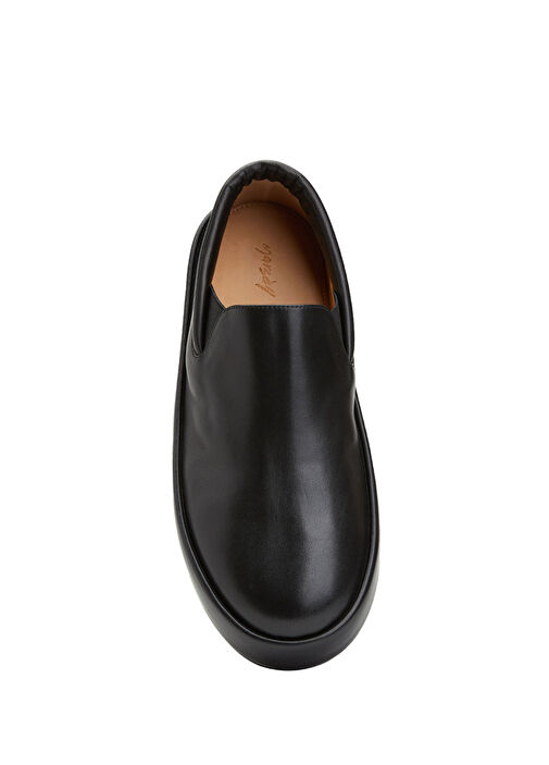 Marsell Siyah Marsell Deri Erkek Loafer
