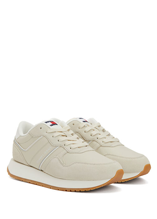 Eva Retro Runner Çok Renkli Kadın Süet Sneaker - Görsel 3